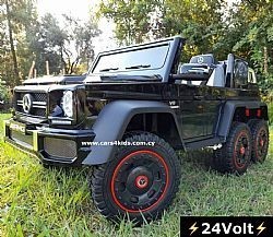 6x6 Mercedes-Benz G63 AMG Painting Black with 2.4G R/C under License