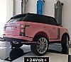 24Volt Range Rover Vogue Pink with 2.4G R/C under License