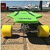 Hudora Longboard Cruise Star Green