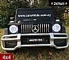 24Volt Mercedes-Benz G63 Painting Black with 2.4G R/C under License