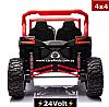 24Volt Buggy Red 4x4 with 2.4G R/C