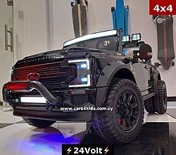 24Volt Ford F450 Super Duty 4x4 Painting Black with 2.4G R/C under License