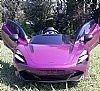 Mclaren 720 S Painting Purple with 2.4G R/C under License