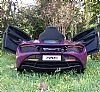 Mclaren 720 S Painting Purple with 2.4G R/C under License