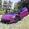 Mclaren 720 S Painting Purple with 2.4G R/C under License