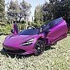 Mclaren 720 S Painting Purple with 2.4G R/C under License