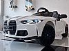 BMW M4 White with 2.4G R/C under License