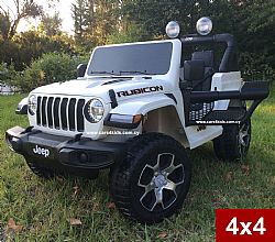 Jeep Wrangler White with 2.4G R/C under License