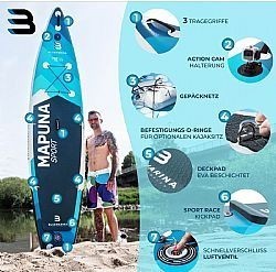 Bluemarina SUP Mapuna 330