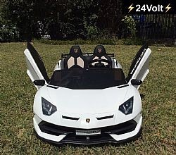 24Volt Lamborghini Aventador SVJ with 2.4G R/C under License