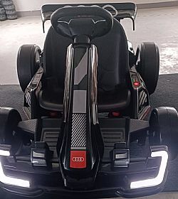 24Volt AUDI Go Kart Black