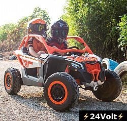 24Volt Can Am Maverick Orange under License