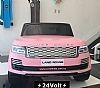 24Volt Range Rover Vogue Pink with 2.4G R/C under License