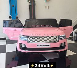 24Volt Range Rover Vogue Pink with 2.4G R/C under License