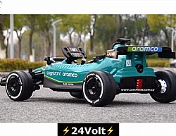 24Volt Aston Martin Formula 1 with 2.4G R/C under License