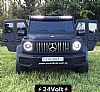 24Volt Mercedes-Benz G63 Painting Black with 2.4G R/C under License
