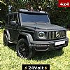 24Volt Mercedes-Benz G63 Painting Black Matt with 2.4G R/C under License