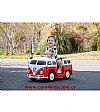 Volkswagen T1 Red with 2.4G R/C under License 