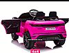 Range Rover Evoque Barbie Pink with 2.4G R/C under License
