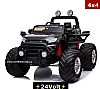 24Volt Monster Truck 4x4 Painting Black with 2.4G R/C under License